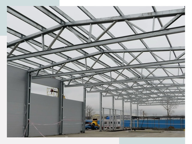 Строительство складов в Новошахтинск от 625 руб. за м²