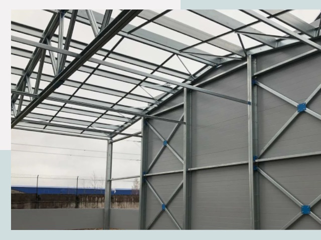 Каркасные ангары от СтальСтрой-Нвш по цене от 625 руб.