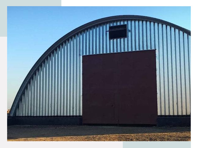 Бескаркасные ангары в Новошахтинске