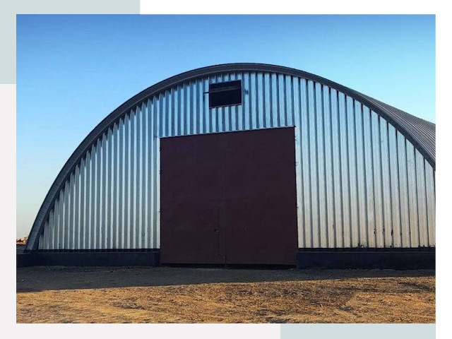 Арочные ангары в Новошахтинске