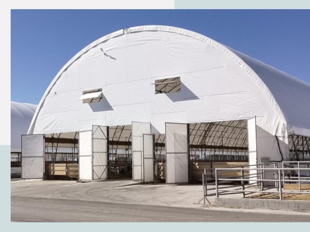 Тентовые ангары по цене 625 руб. в Новошахтинск