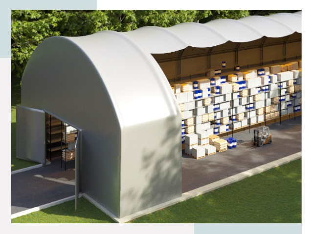 Тентовые ангары в Новошахтинске