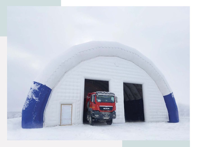 Мобильные ангары в Новошахтинске