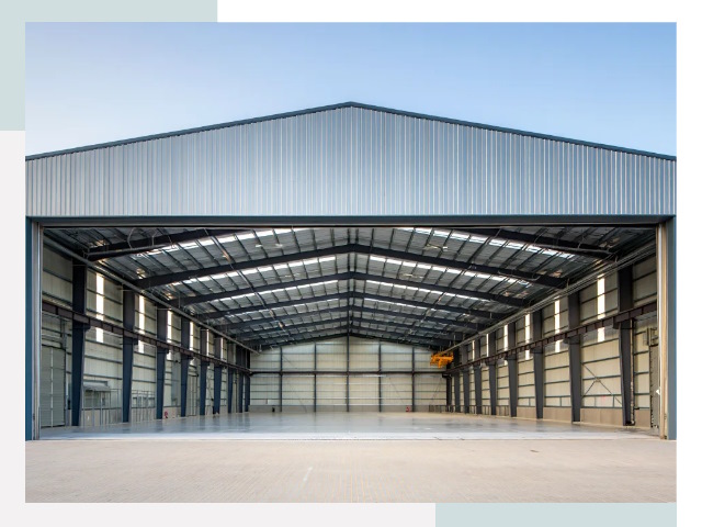 Большие ангары в Новошахтинске