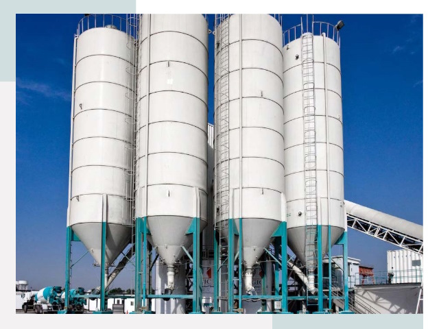 Строительство цементных силосов в Новошахтинске