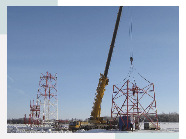 Монтаж вышек связи в Новошахтинске