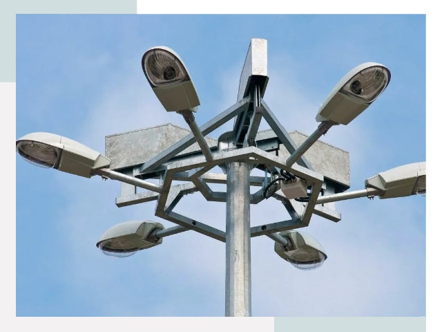 Монтаж осветительных мачт в Новошахтинске