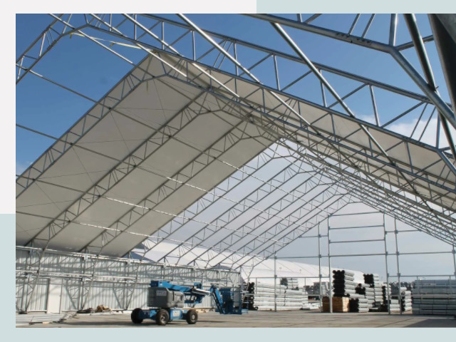 Каркасно-тентовые сооружения от СтальСтрой-Нвш по цене 625 руб.