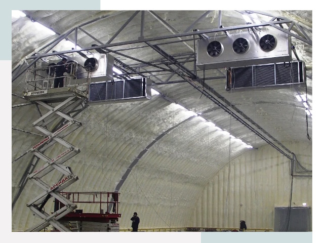 Оснащение ангаров в Новошахтинске