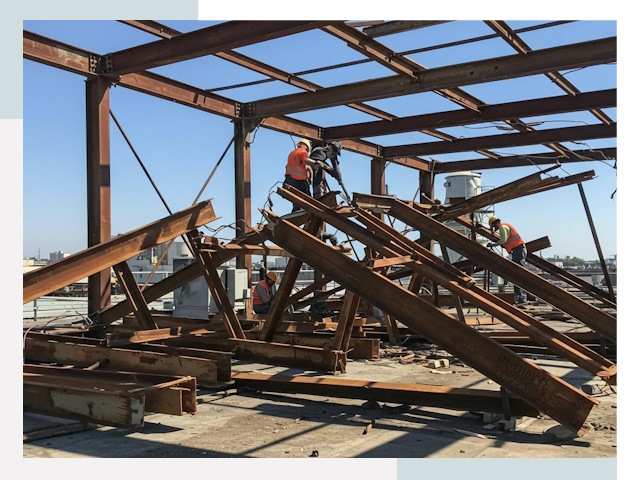 Демонтаж металлоконструкций в Новошахтинске от 625 руб.