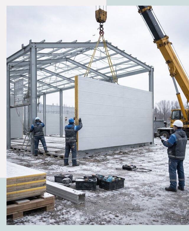 Строительство холодильных складов под ключ в Новошахтинске