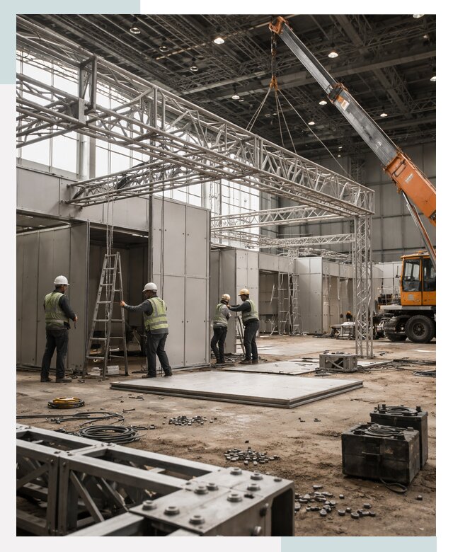 Строительство выставочных павильонов в Новошахтинске от 36456 р.| СтальСтрой-Нвш