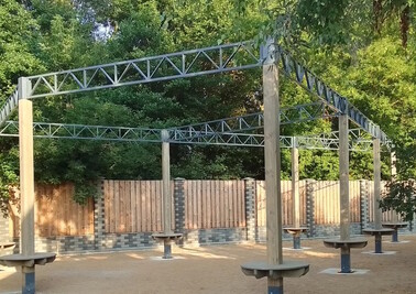 Терраса из металлоконструкций под ключ, проектирование, изготовление и монтаж от СтальСтрой-Нвш